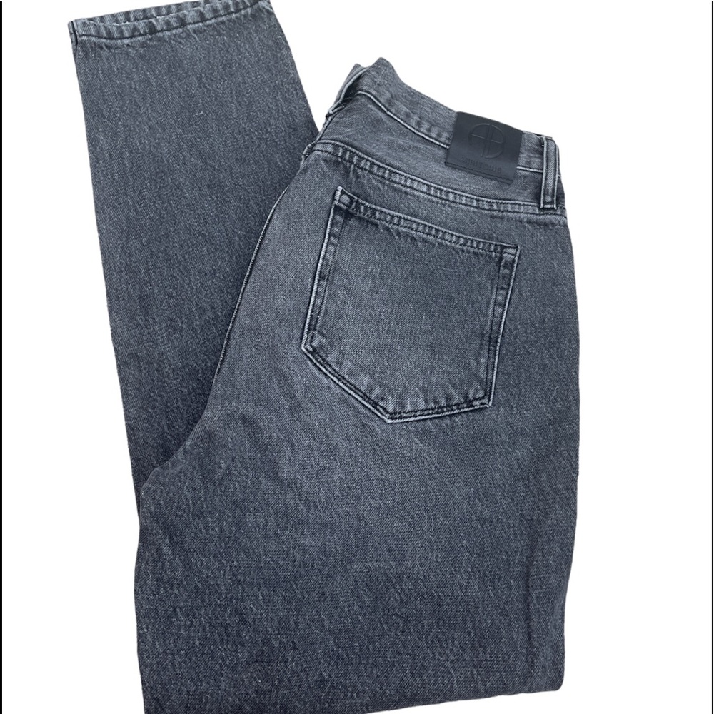 Anine Bing faded black/dark gray Brenda jeans